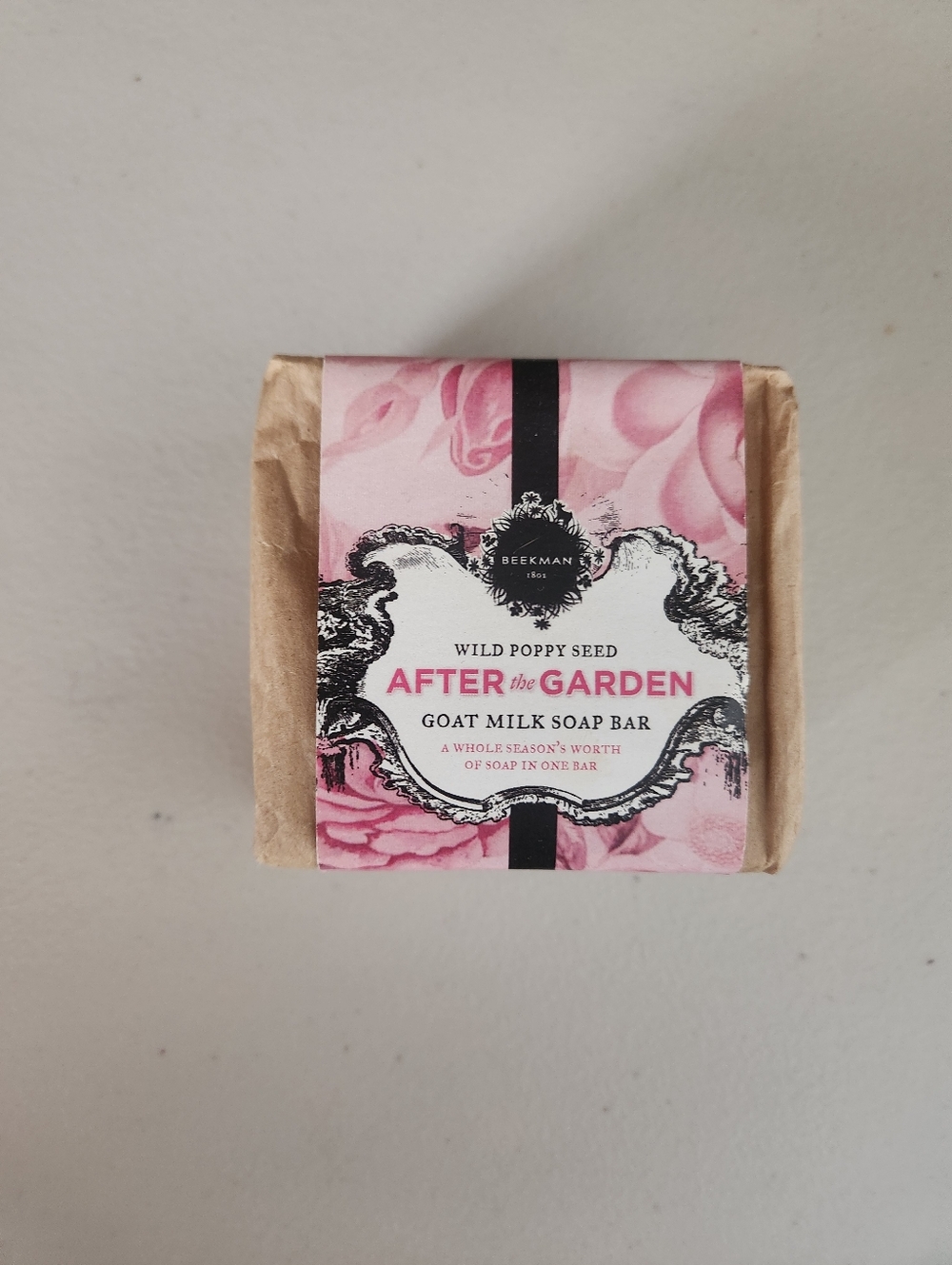 🎉 After The Garden- Wild Poppy Seed Goats Milk Soap Bar